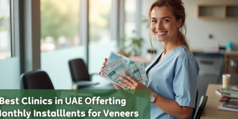 Best Clinics in UAE Offering Monthly Installments for Veneers.