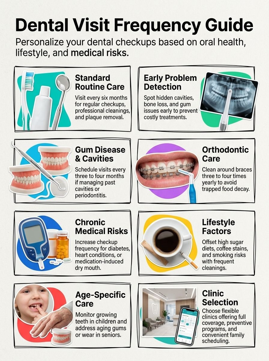 How Often Should You Visit the Dentist? A UAE Patient Guide How Often Should You Visit the Dentist? A UAE Patient Guide