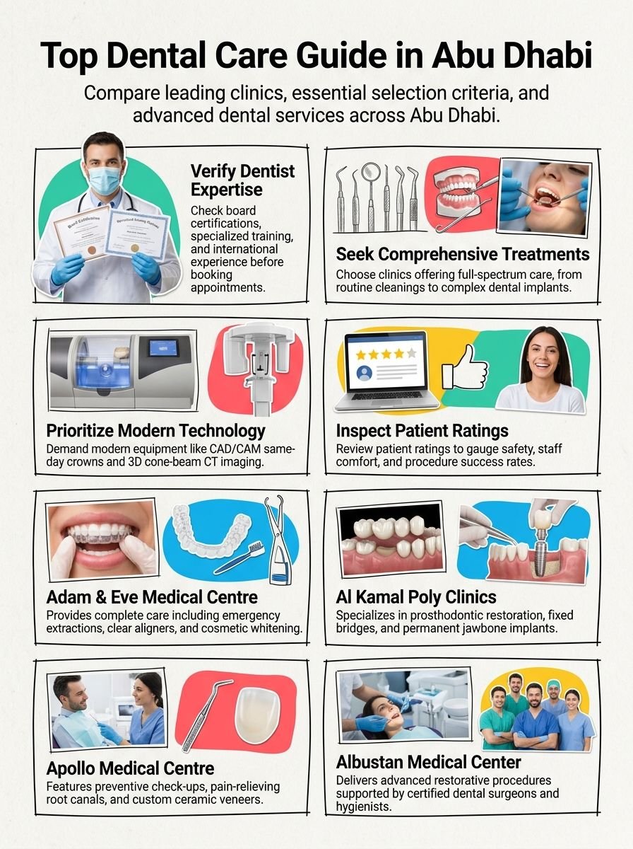 Best Dental Clinics in Abu Dhabi Best Dental Clinics in Abu Dhabi