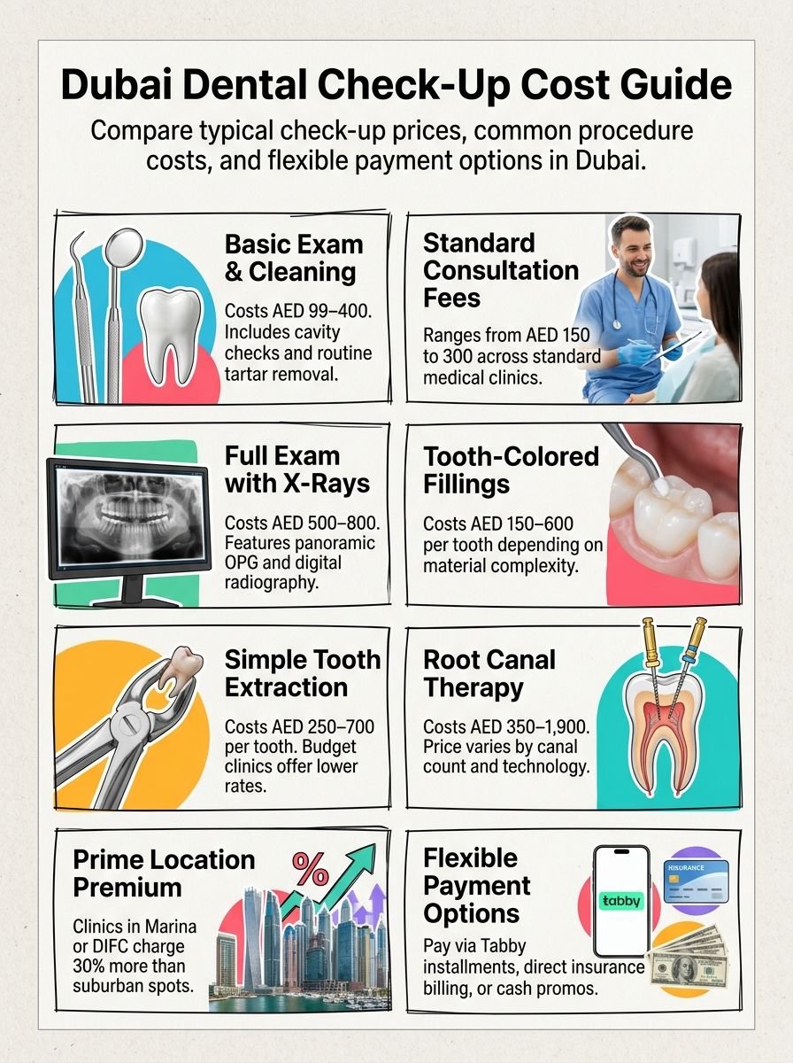 Dental Check-Up Cost in Dubai: Complete Price Guide Dental Check-Up Cost in Dubai: Complete Price Guide