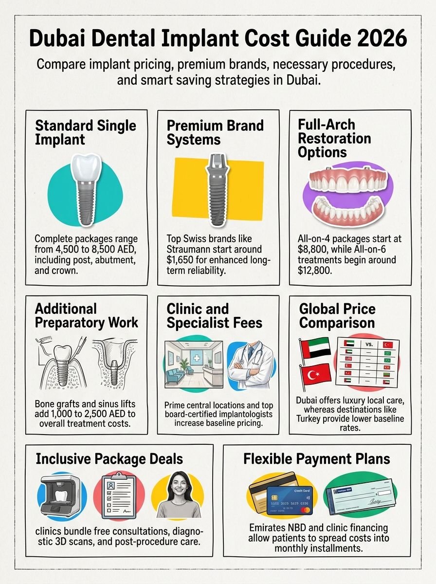 Dental Implant Cost in Dubai (2026 Guide)