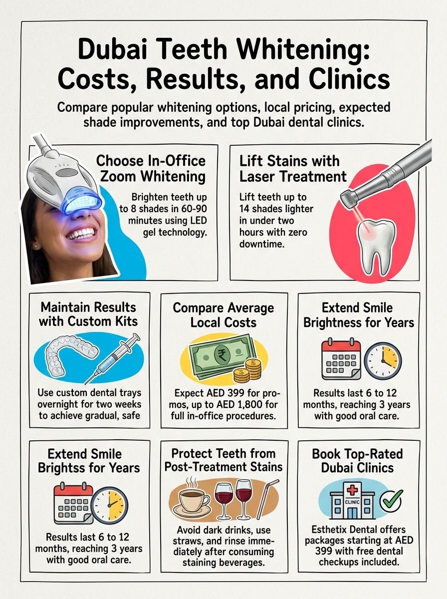 Teeth Whitening in Dubai: Costs, Results & Best Clinics